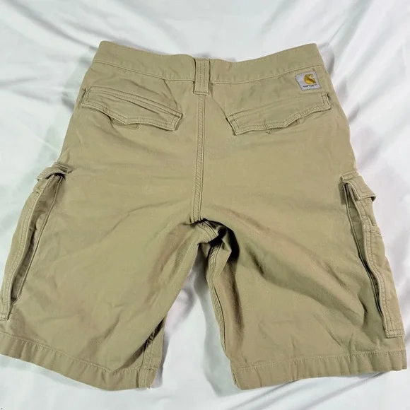 Carhartt Relaxed Fit Cargo Shorts Khaki Men's Size 30 BS3542 M - Picture 6 of 6